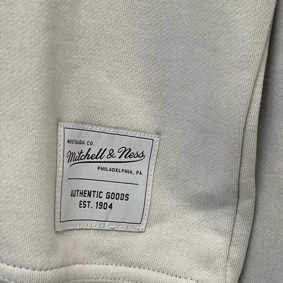 Mitchell & Ness Branded Script Crewneck, Light Grey - Large - NWT - Picture 5 of 5